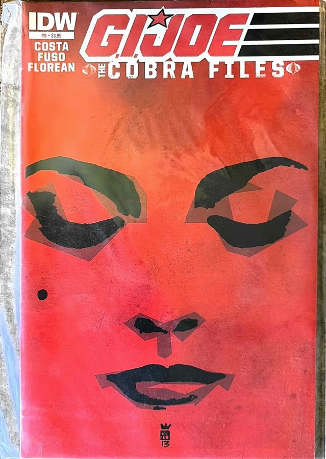 G.I. Joe: The Cobra Files #9 (2013) IDW Publishing 1st Printing unassessed cover