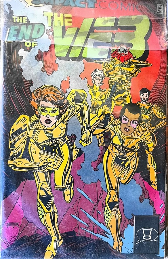 The Web #3 (1991) Impact Comics (DC Comics) First Printing unassessed cover
