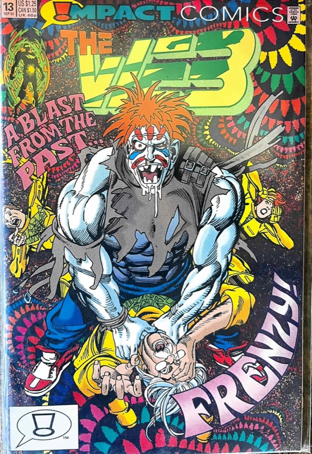 The Web #13 (1992) Impact Comics unassessed cover