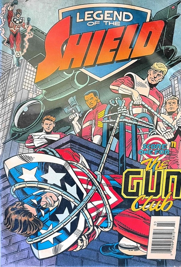 Legend of the Shield #3 (1991) Impact Comics (DC Comics) unassessed cover