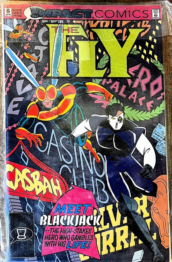 The Fly #6 (1992) Impact Comics First Printing unassessed cover
