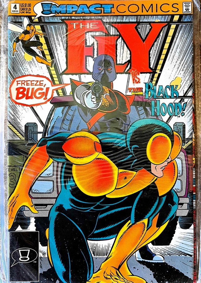 The Fly #4 (1991) Impact Comics unassessed cover