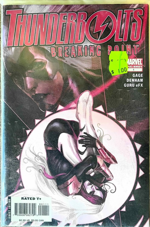 Thunderbolts: Breaking Point #1 (2008) Marvel Comics unassessed cover