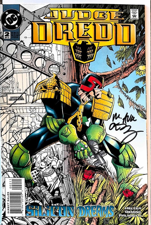 Judge Dredd #2 (1994) DC Comics unassessed cover
