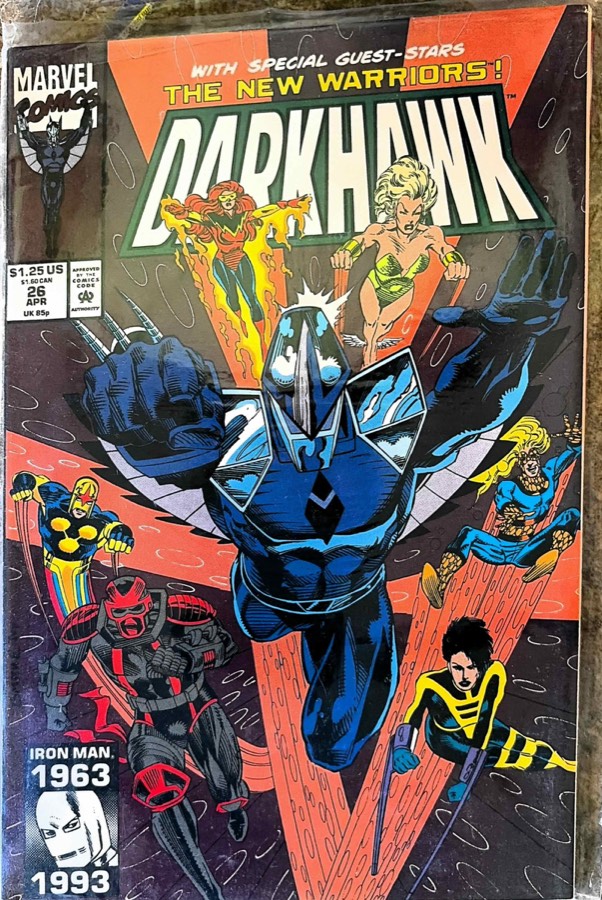 Darkhawk #26 (1993) Marvel Comics First Print unassessed cover