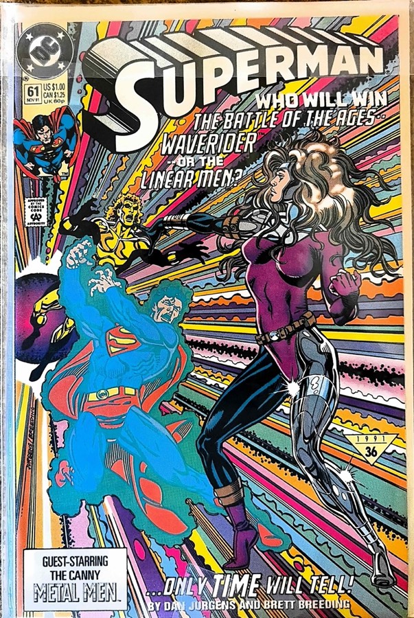 Superman #61 (1991) DC Comics First Printing unassessed cover