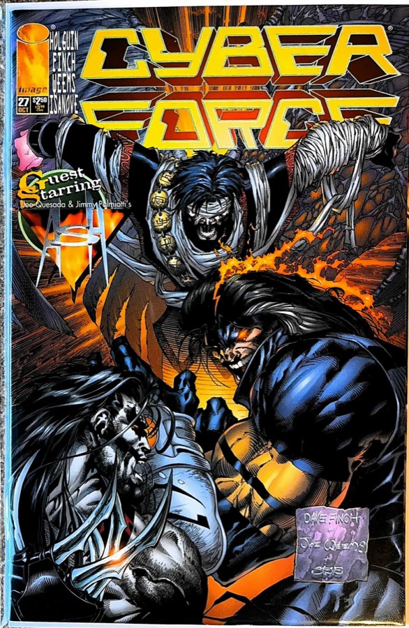 Cyberforce #27 (1996) Image Comics unassessed cover