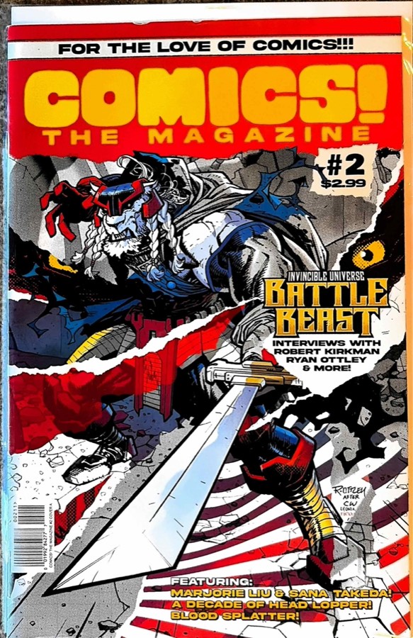 Comics! The Magazine #2 (2026) Prana Publishers 1st Printing unassessed cover
