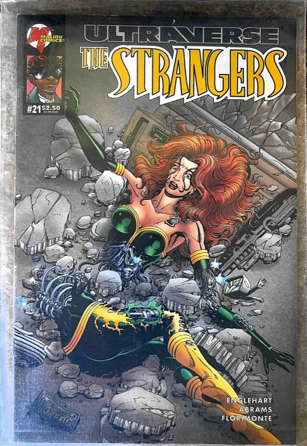 The Strangers #21 (1995) Malibu Comics unassessed cover