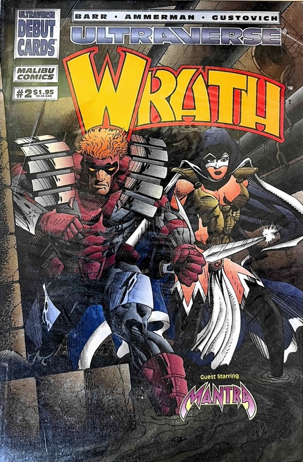 Wrath #2 (1994) Malibu Comics First Printing unassessed cover