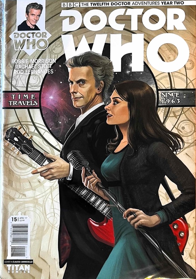 Doctor Who: The Twelfth Doctor Adventures Year Two #15 (2017) Titan Comics unass cover