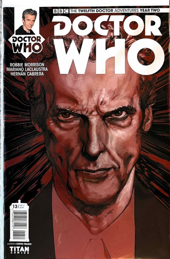 Doctor Who: The Twelfth Doctor Adventures Year Two #13 Titan Comics unassessed cover
