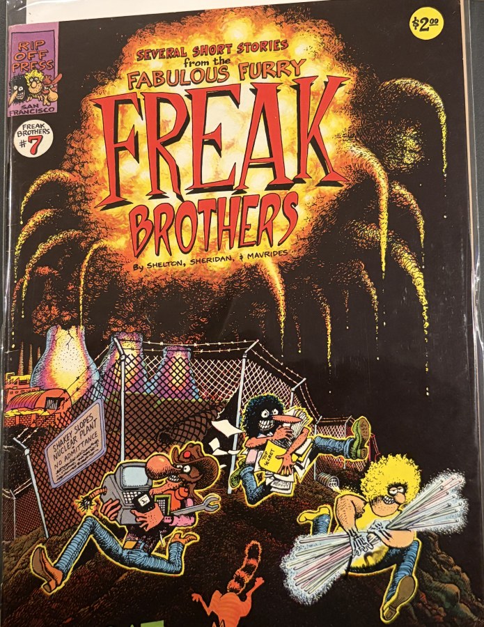 The Fabulous Furry Freak Brothers #7 (1981) Rip Off Press VF/NM cover