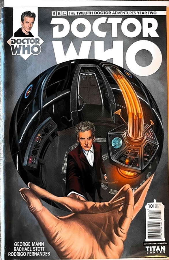 Doctor Who: The Twelfth Doctor Adventures Year Two #10 Titan Comics unassessed cover