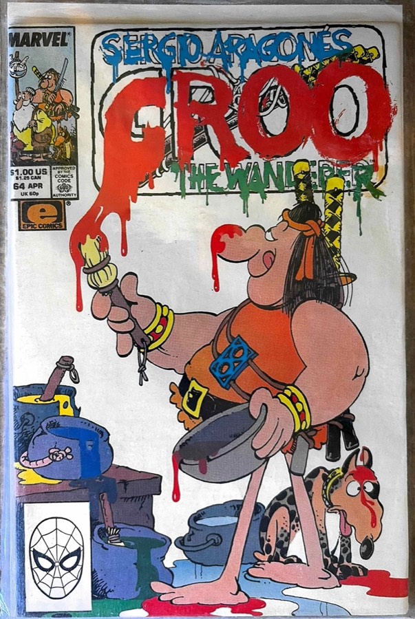 Sergio Aragonés Groo the Wanderer #64 (1990) Epic Comics unassessed cover