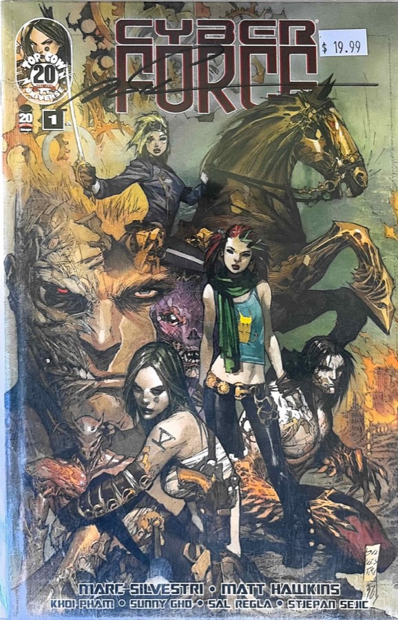 Cyber Force #1 cover