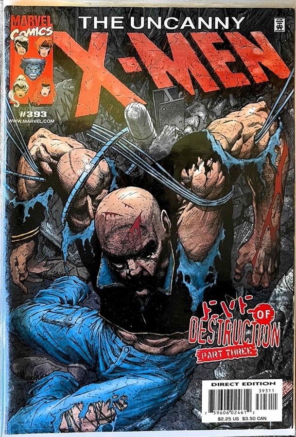 The Uncanny X-Men #393 (2001) Marvel Comics unassessed cover