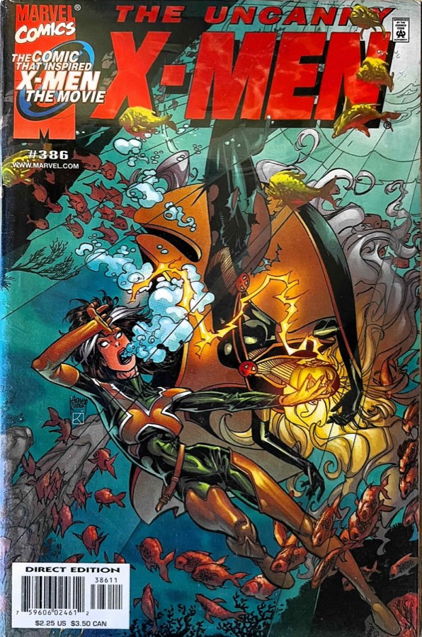 The Uncanny X-Men #386 (2000) Marvel Comics unassessed cover