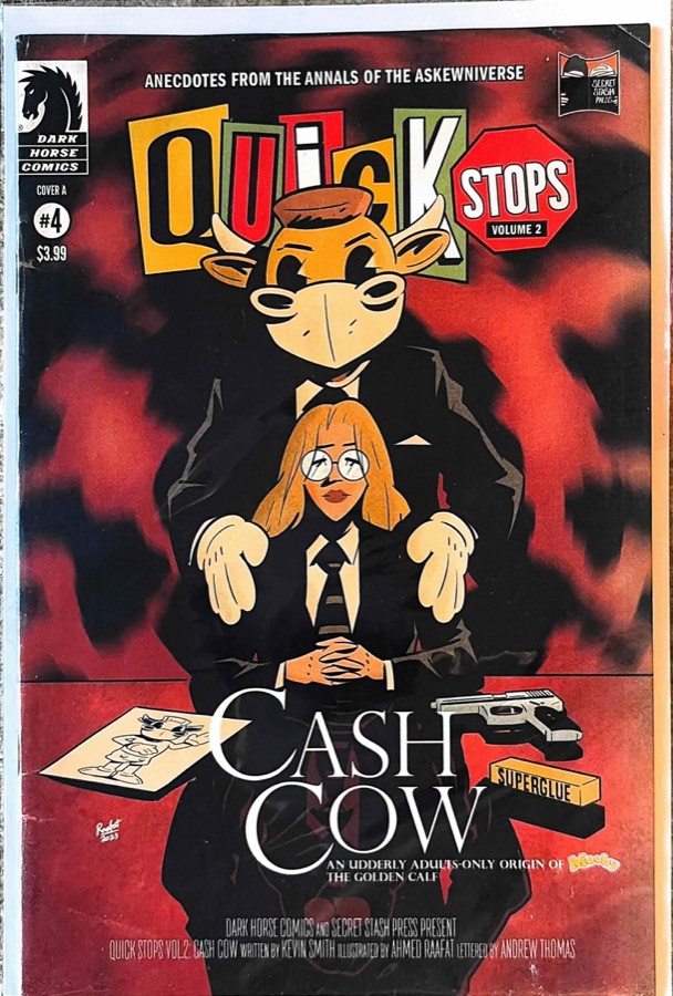 Quick Stops Volume 2: Cash Cow #4 (2024) Dark Horse Comics and Secret Stash Pres cover
