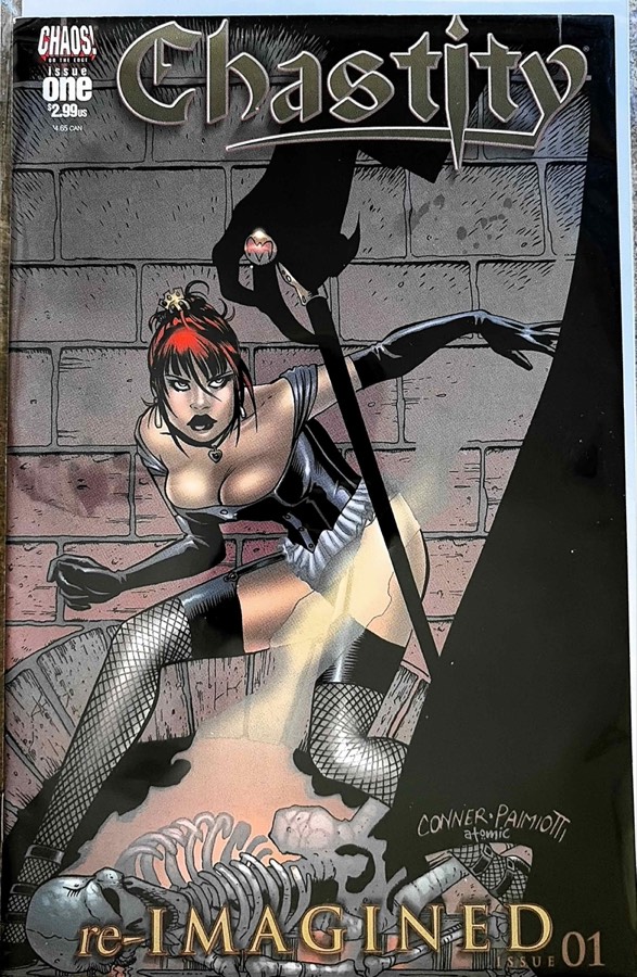 Chastity: Re-imagined #1 (2002) Chaos! Comics First Printing unassessed cover