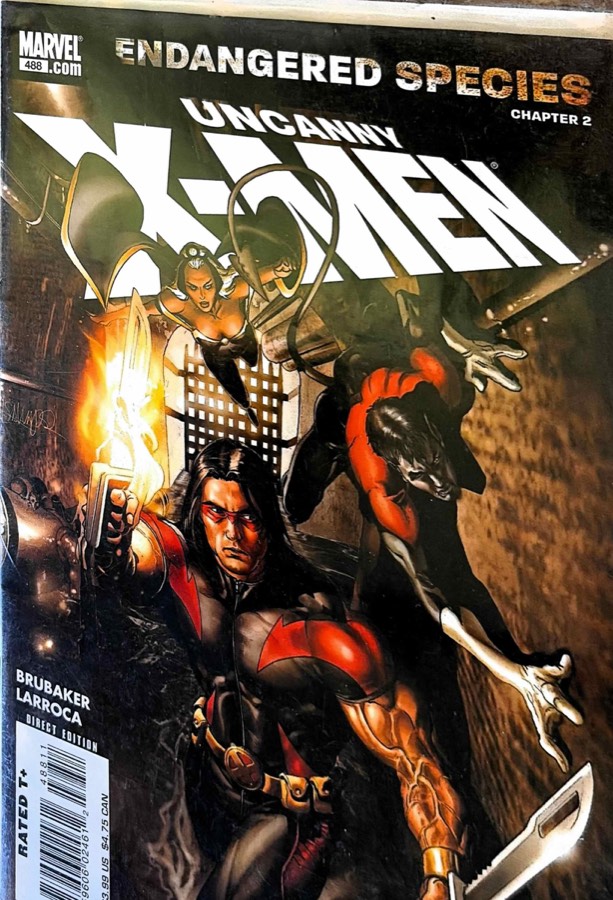 Uncanny X-Men #488 (2007) Marvel Comics unassessed cover
