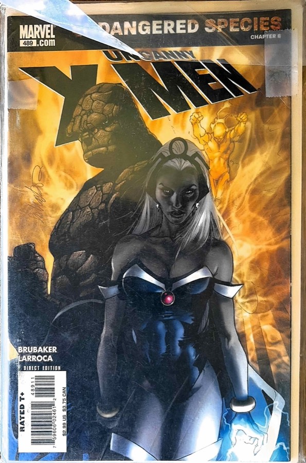 Uncanny X-Men #489 (2007) Marvel Comics unassessed cover