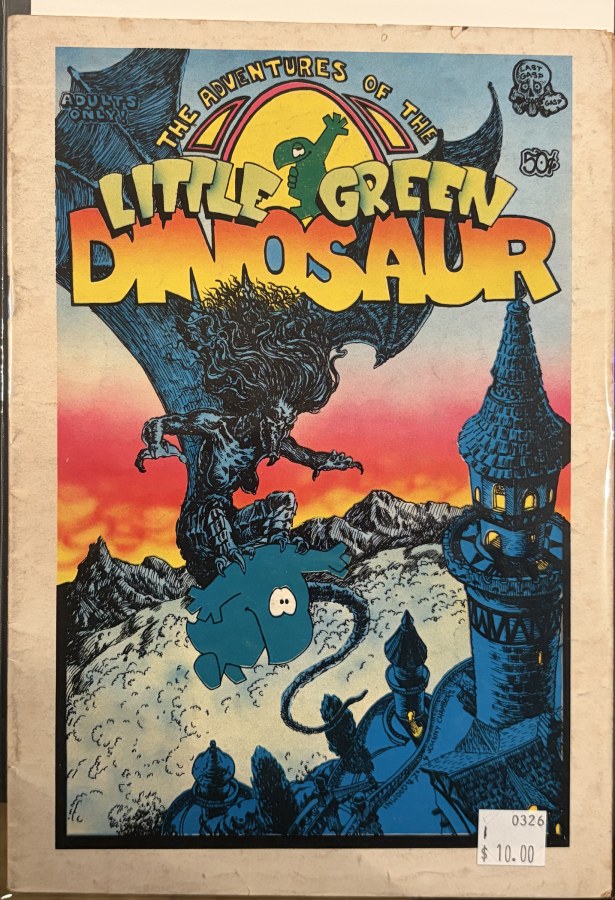 The Adventures of the Little Green Dinosaur #1 cover