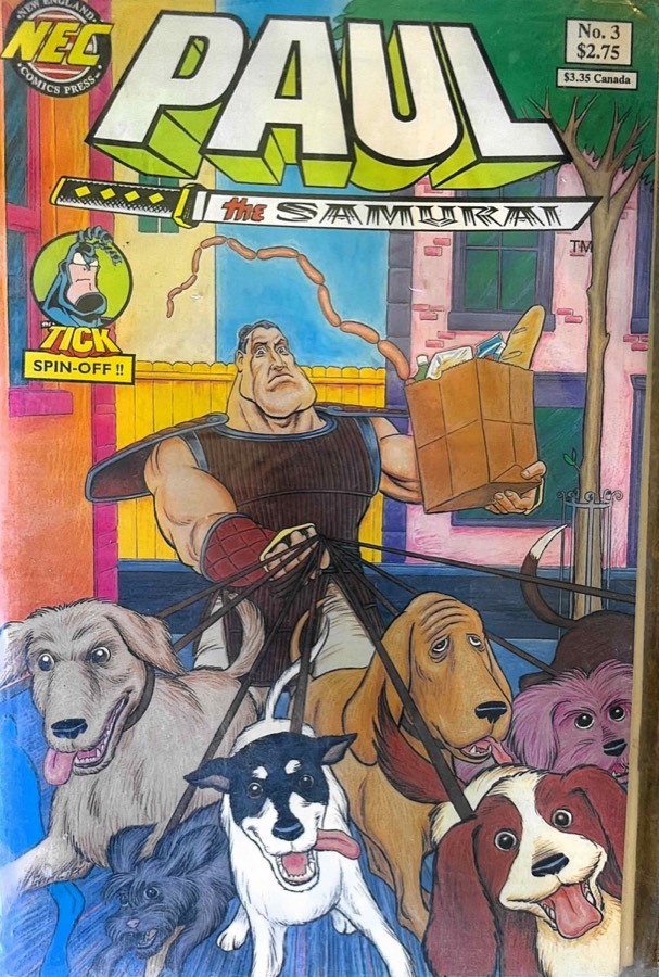 Paul the Samurai #3 cover