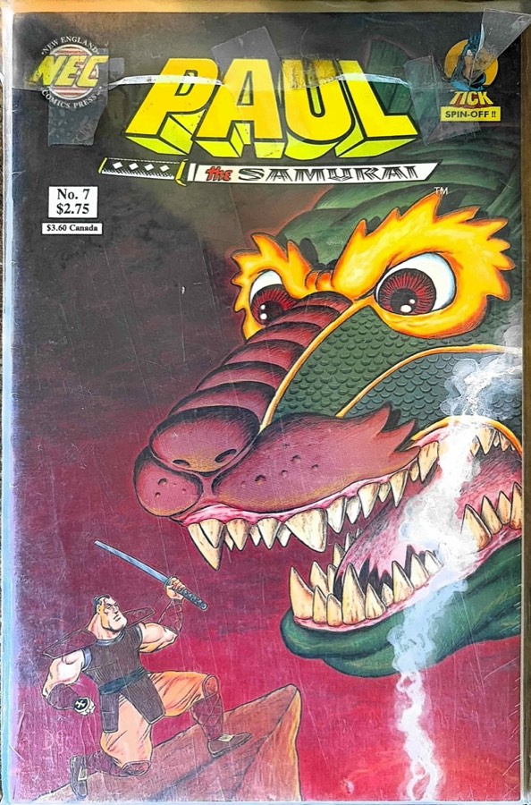 Paul the Samurai #7 cover