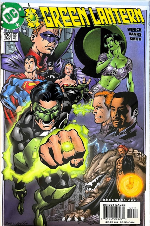 Green Lantern #129 (2000) DC Comics unassessed cover