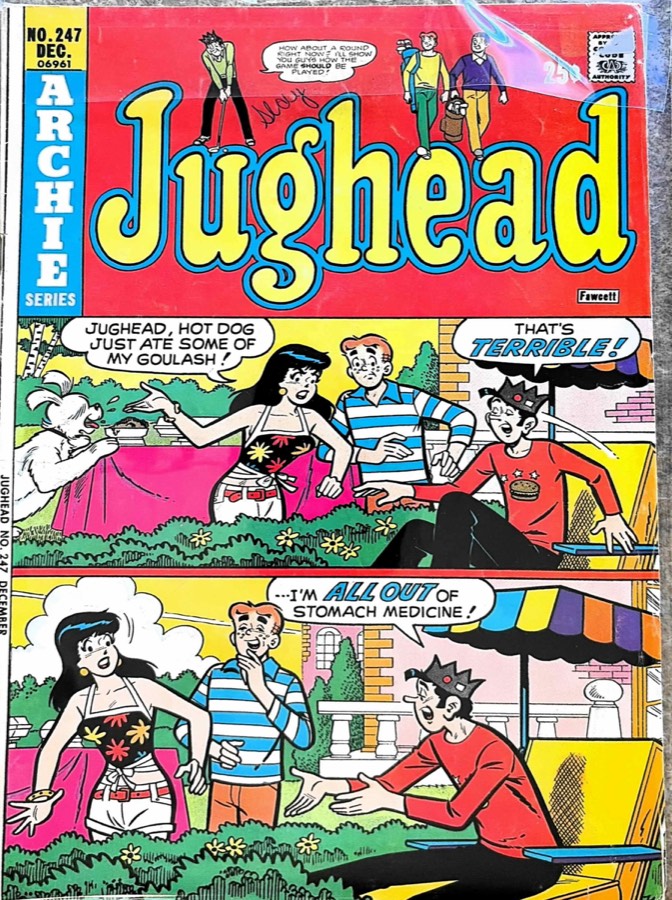 Jughead #247 (1975) Archie Comics unassessed cover