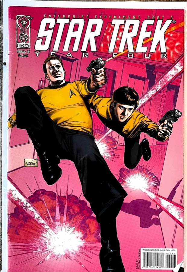 Star Trek: Year Four #2 (2007) IDW Publishing First Printing unassessed cover