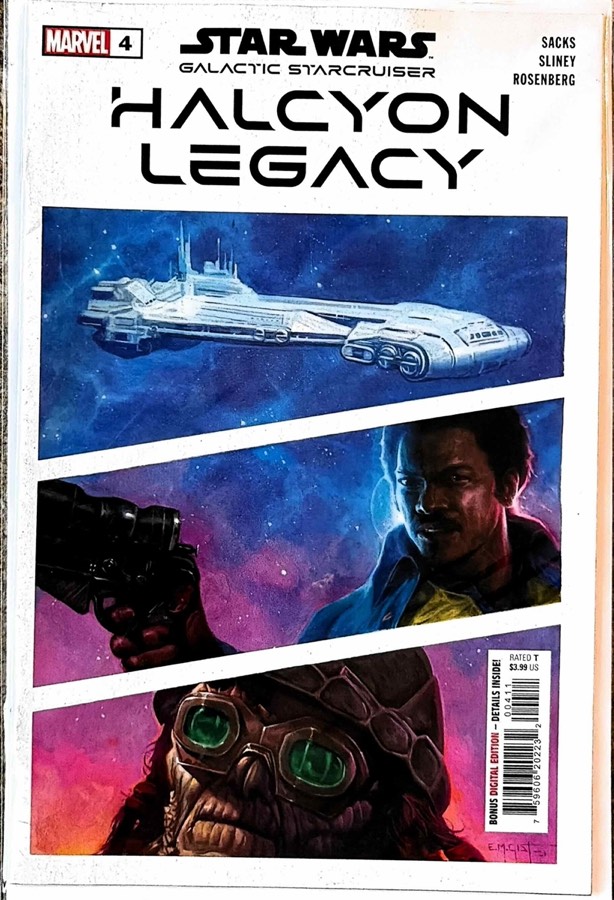 Star Wars Galactic Starcruiser Halcyon Legacy #4 (2022) Marvel unassessed cover