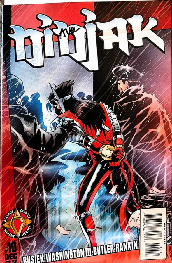 Ninjak #10 (1997) Acclaim Comics First Printing unassessed cover