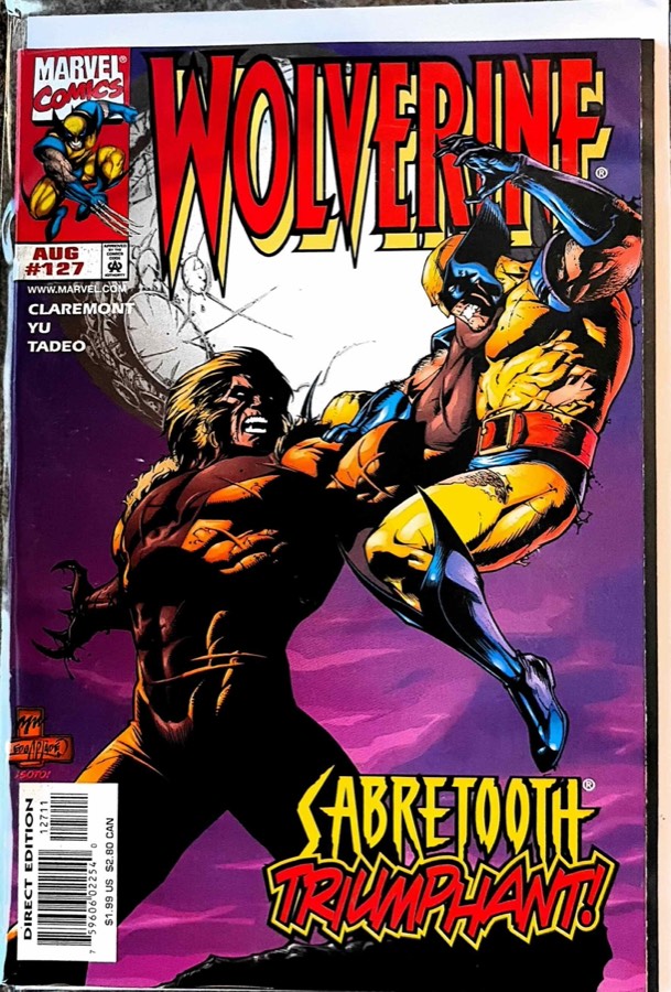 Wolverine #127 (1998) cover