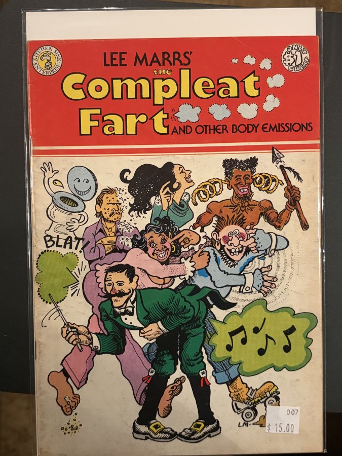 The Compleat Fart and Other Body Emissions (1977) Kitchen Sink VF cover