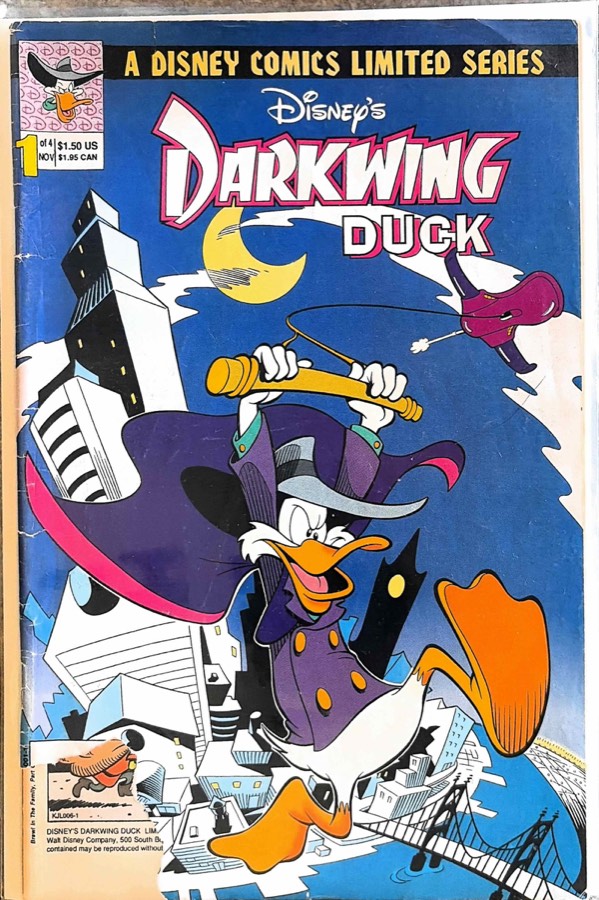 Disney's Darkwing Duck #1 cover