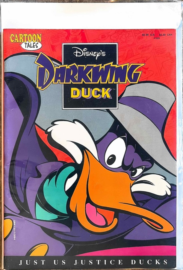 Cartoon Tales #Disney's Darkwing Duck: Just Us Justice Ducks cover