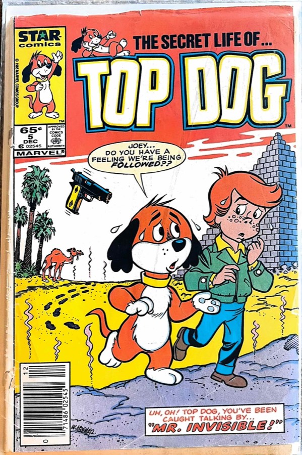 The Secret Life of Top Dog #5 cover