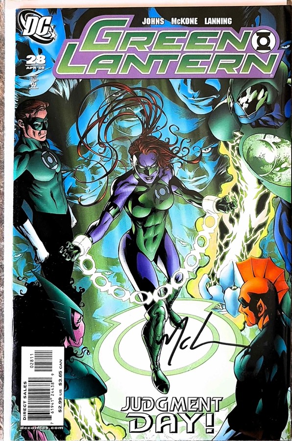 Green Lantern #28 (2008) DC Comics First Printing unassessed cover