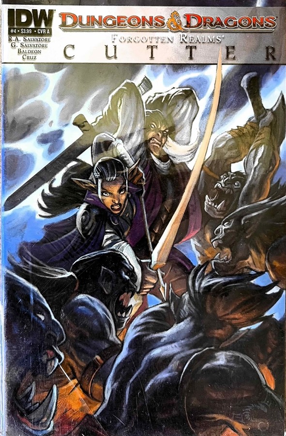 Dungeons & Dragons: Forgotten Realms: Cutter #4 (2013) IDW Publishing unassessed cover