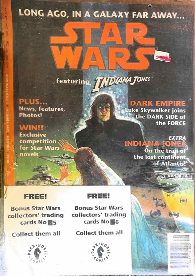 Star Wars featuring Indiana Jones #3 (1992) Dark Horse Comics unassessed cover