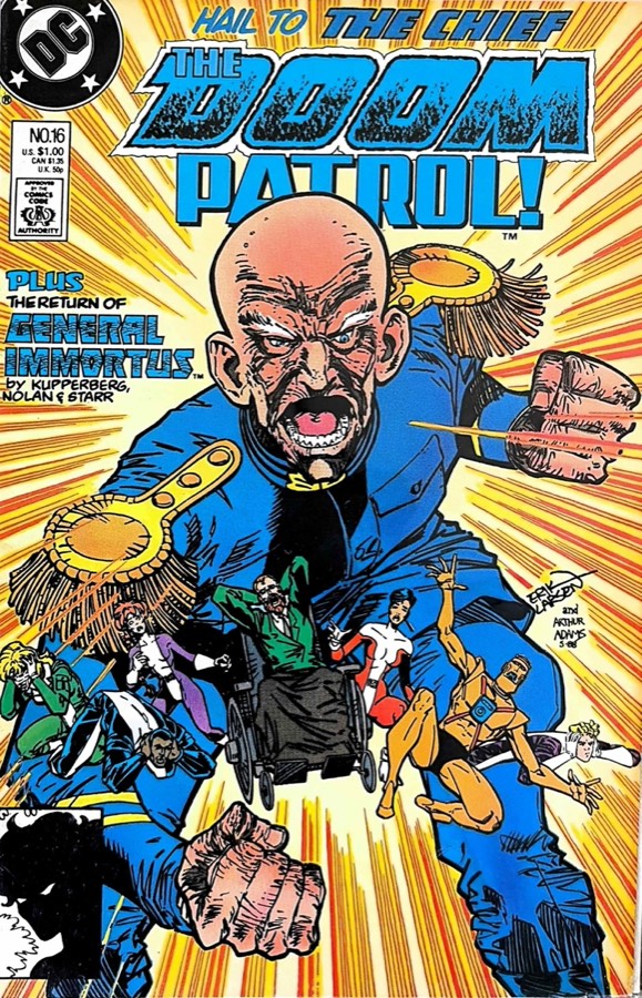 Doom Patrol #16 (1988) DC Comics First Printing unassessed cover