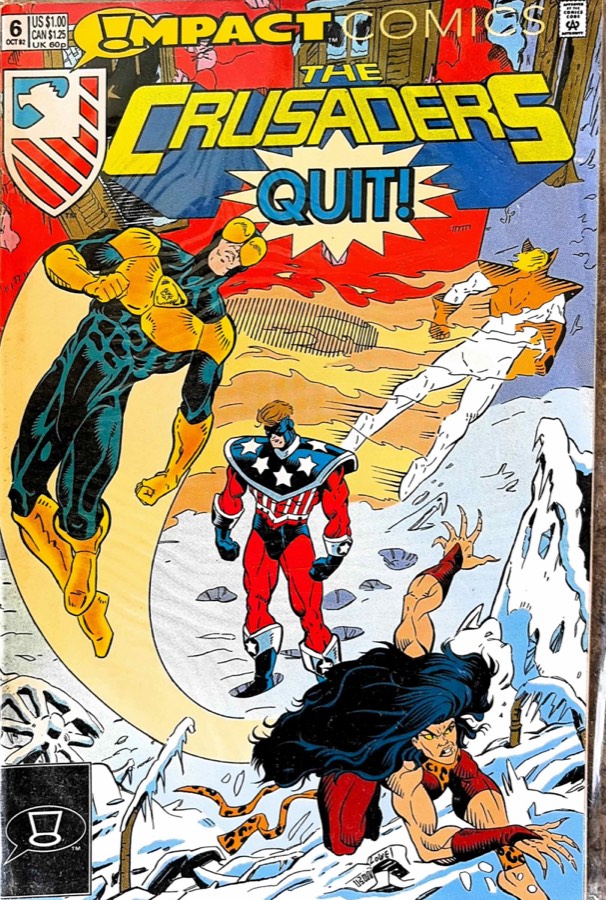 The Crusaders #6 (1992) Impact Comics unassessed cover