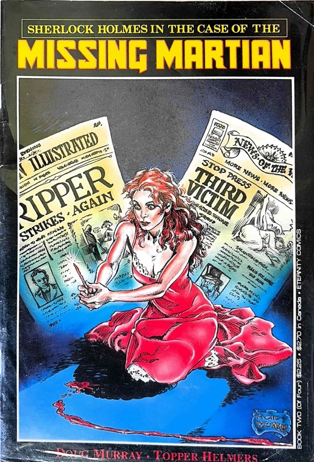 Sherlock Holmes in the Case of the Missing Martian #2 cover