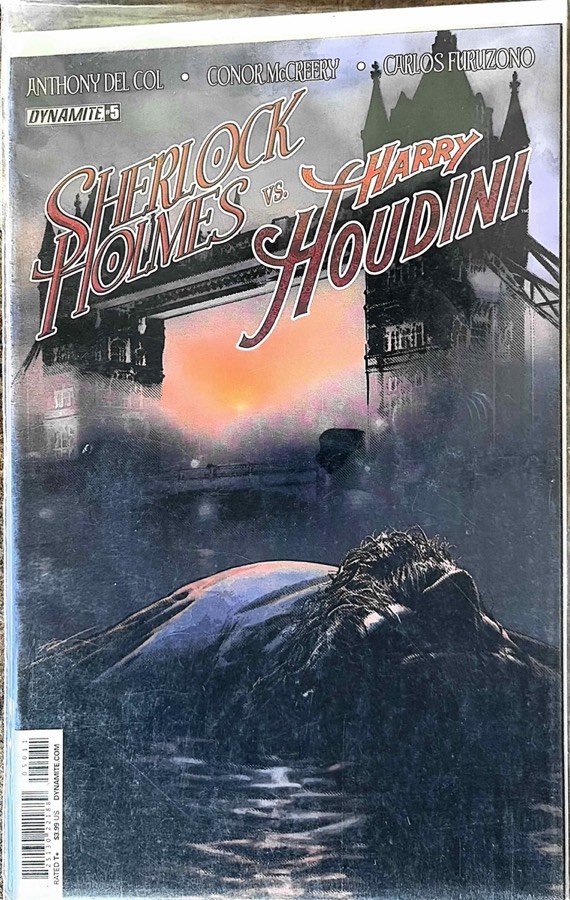 Sherlock Holmes vs. Harry Houdini #5 cover