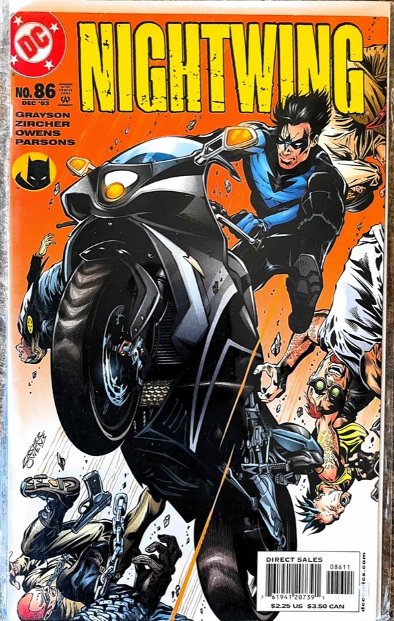 Nightwing #86 cover