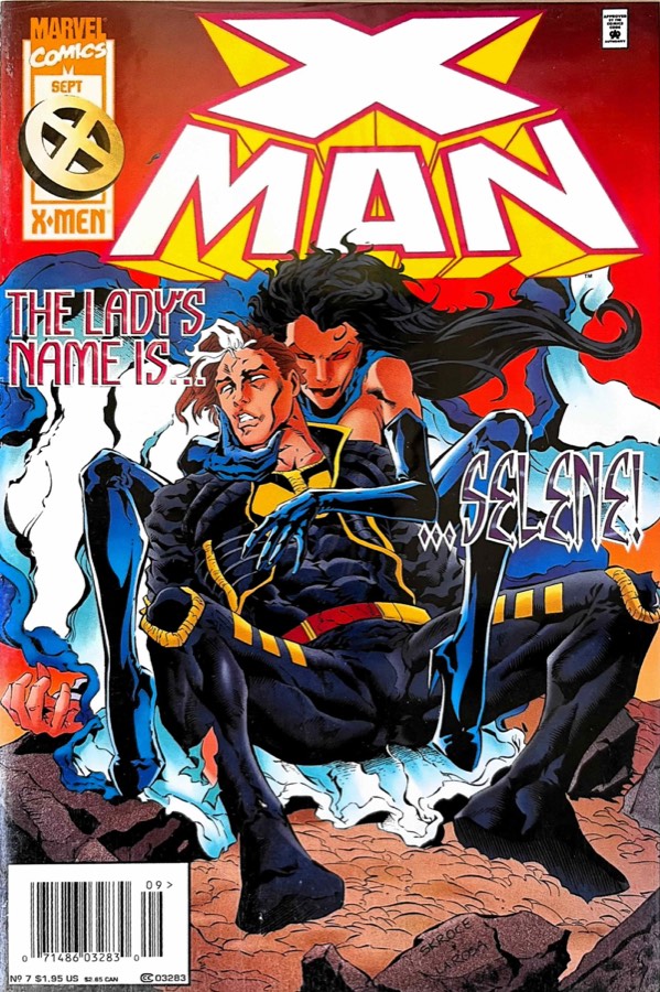 X-Man #7 (1995) Marvel Comics unassessed cover
