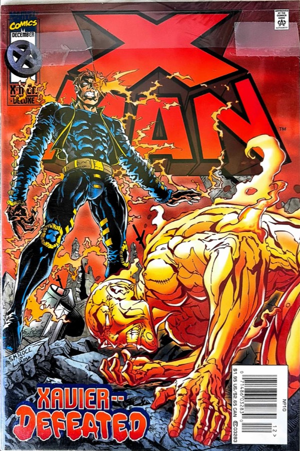 X-Man #10 (1995) Marvel Comics First Printing unassessed cover