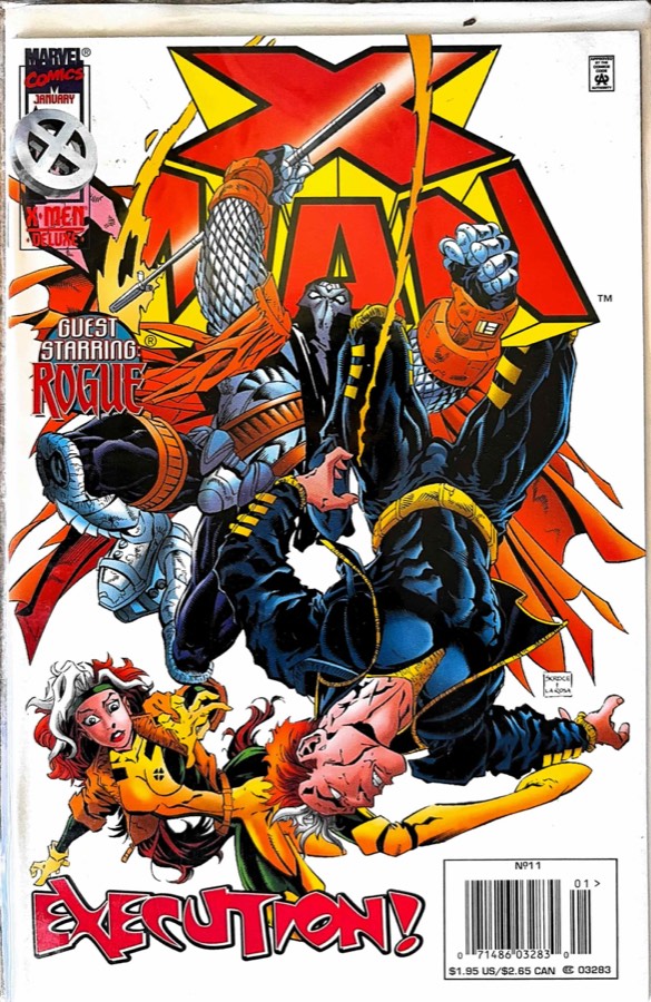 X-Man #11 (1996) Marvel Comics unassessed cover